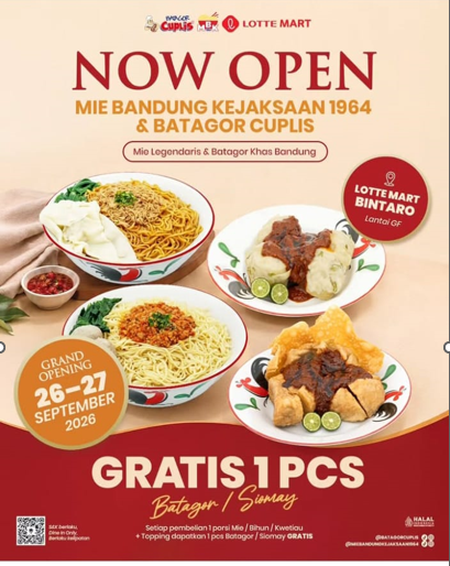 Grand Opening MBK 1964 & Batagor Cuplis Lotte Mart Bintaro